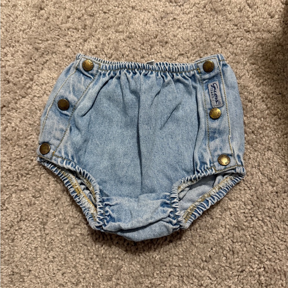 Guess Light Blue Denim Shorts